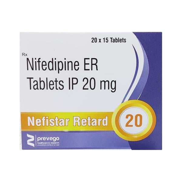 NEFISTAR RETARD 20 Tablet 15's