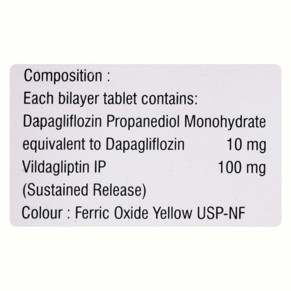 VYLDA D 10/100 Tablet 10's