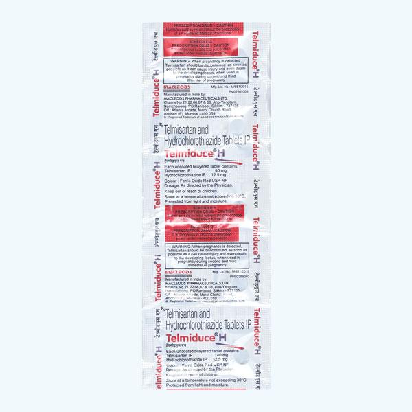 Telmiduce H Tablet 10'S