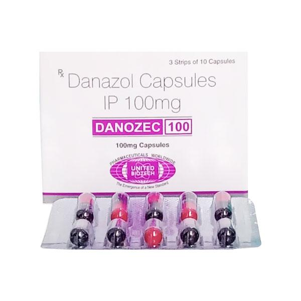 DANOZEC 100mg Capsule 10's