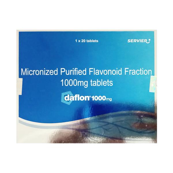 DAFLON 1000mg Tablet 20's