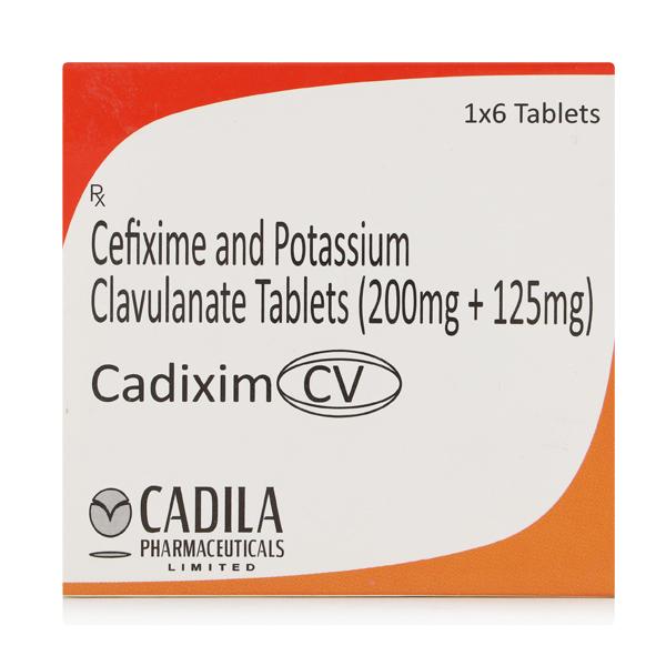 Cadixim CV Tablet 6'S