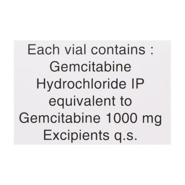 Gemibine 1gm Injection 1's
