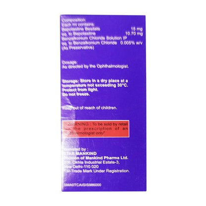 Bepofree Eye Drops 5ml