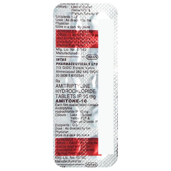 Amitone 10mg Tablet 10'S