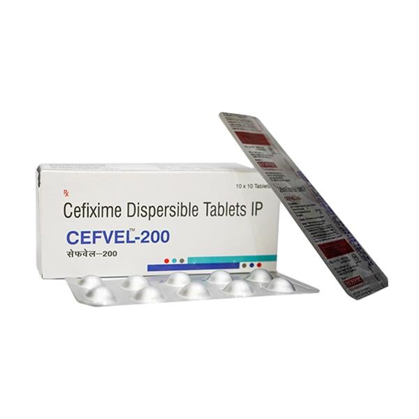 CEFVEL 200 Dispersible Tablet 10's