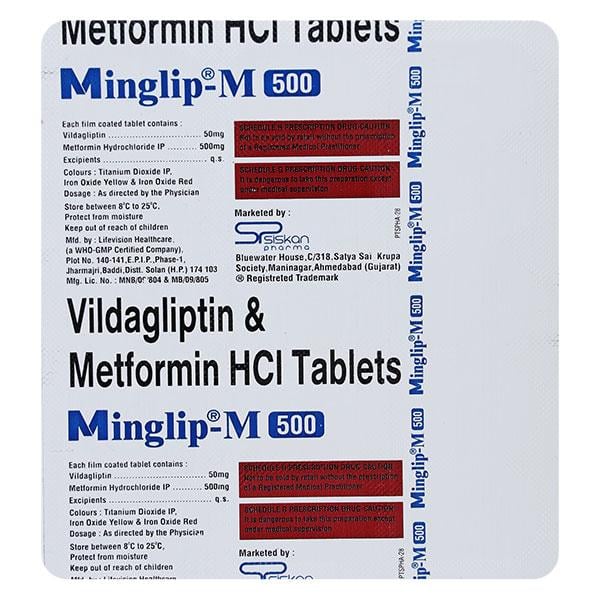 MINGLIP M 500 Tablet 15's
