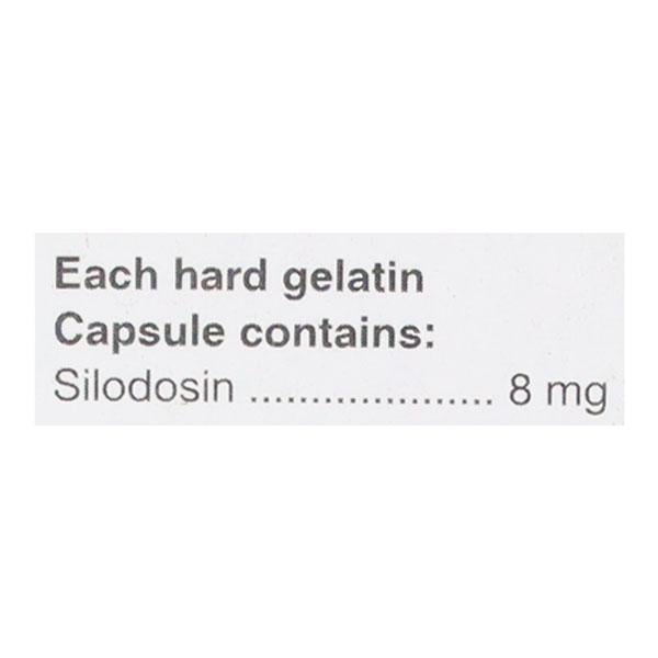 Silofast 8mg Capsule 15'S