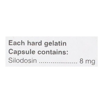 Silofast 8mg Capsule 15'S