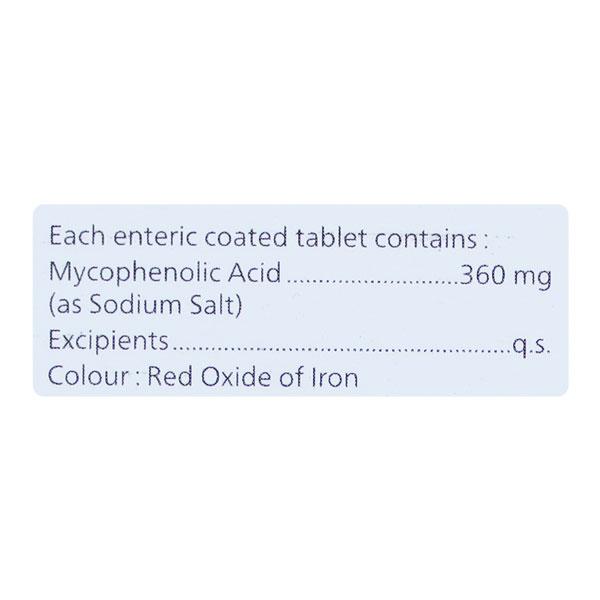 MYCODAC 360mg Tablet 10's