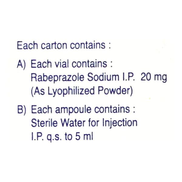 Veloz 20mg Injection 1's