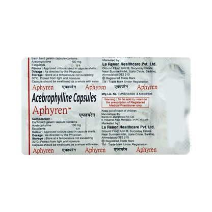 Aphyren 100mg Capsule 10'S