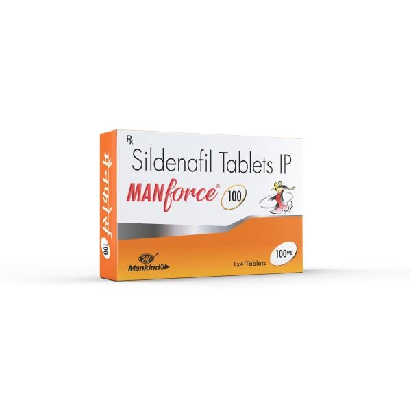Manforce 100mg Tablet 4'S