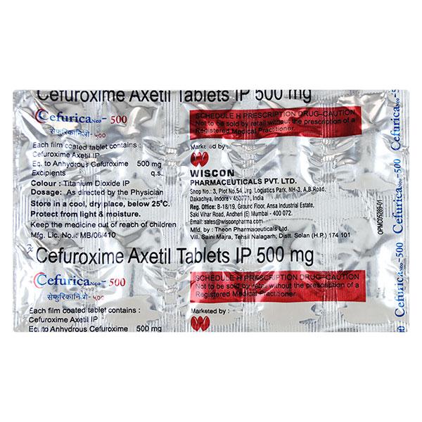 CEFURICA NEO 500 Tablet 10's