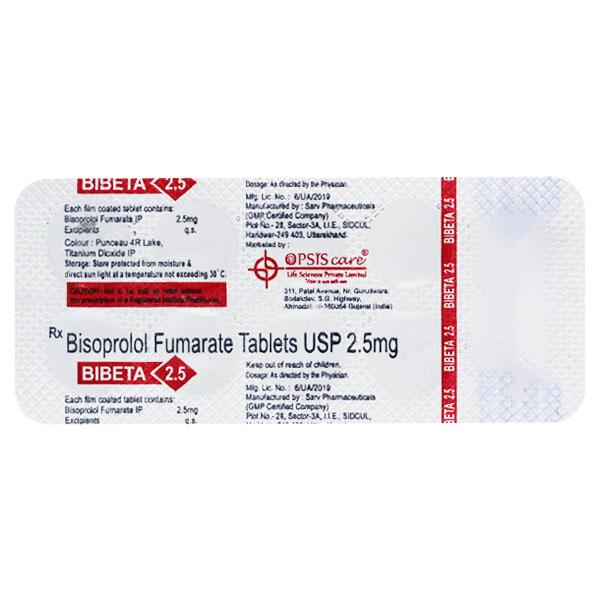 Nebibeta 2.5mg Tablet 10'S