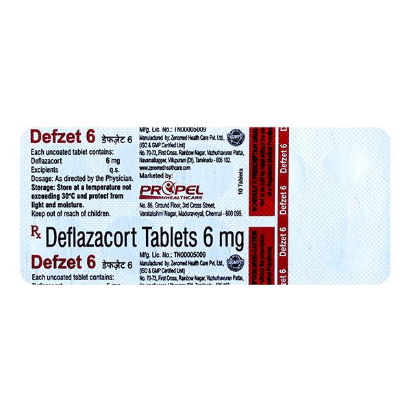 DEFZET 6 Tablet 10's