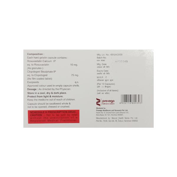 ROVASDAY CL 10 Capsule 10's