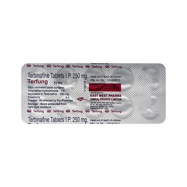 TERFUNG 250mg Tablet 10's
