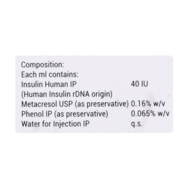 XSULIN N 40iu Injection 10ml