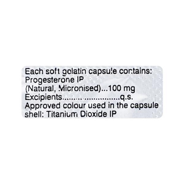 Lupigest 100mg Capsule 10'S