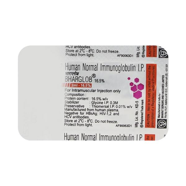 Bharglob 16.5% Injection 2ml