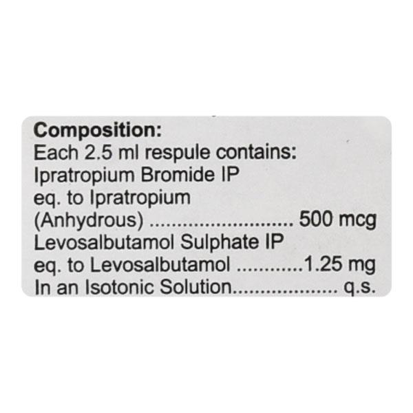 Spirovent I Respules 5X2.5ml