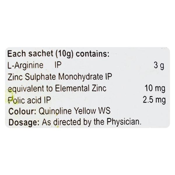 LRZIN SUGAR FREE LEMONY ORANGE FLAVOUR Granules 6gm