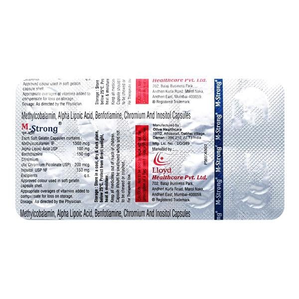 M Strong Capsule 10'S