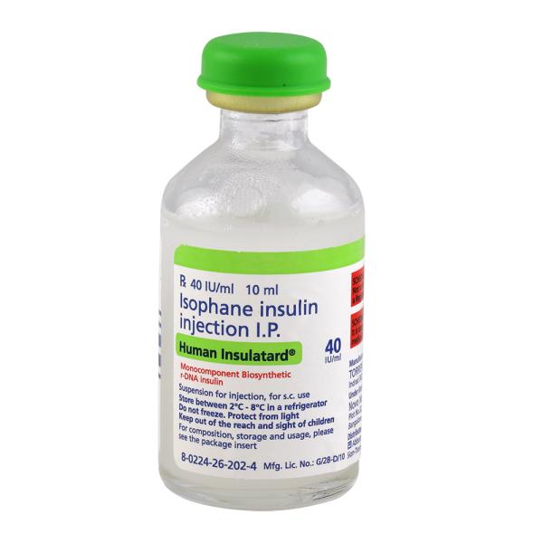 Human Insulatard 40IU Injection 1X10ml