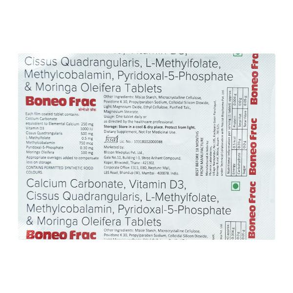 BONEO FRAC Tablet 10's