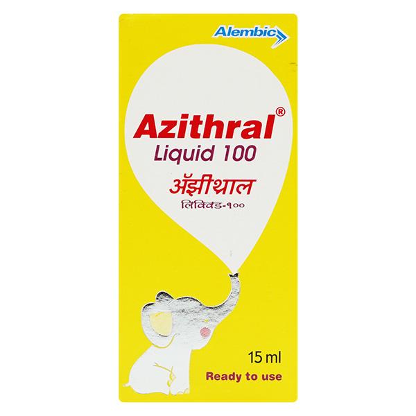 Azithral 100mg Liquid 15ml