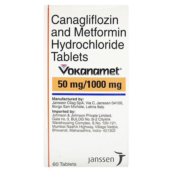 VOKANAMET 50/1000mg Tablet 60's