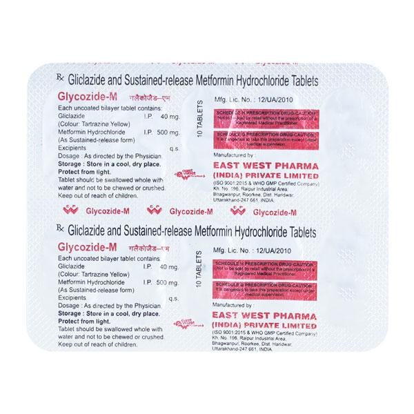 Glycozide M Tablet 10'S