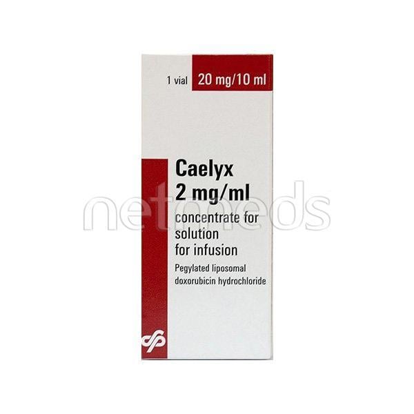 Caelyx 20mg Injection 10ml