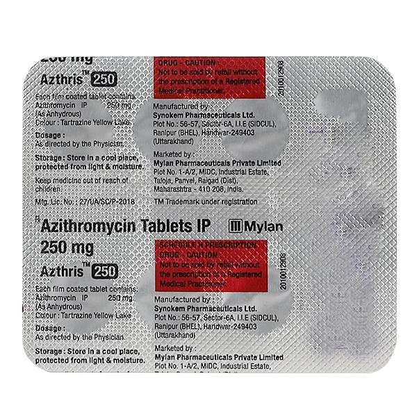 AZTHRIS 250 Tablet 6's