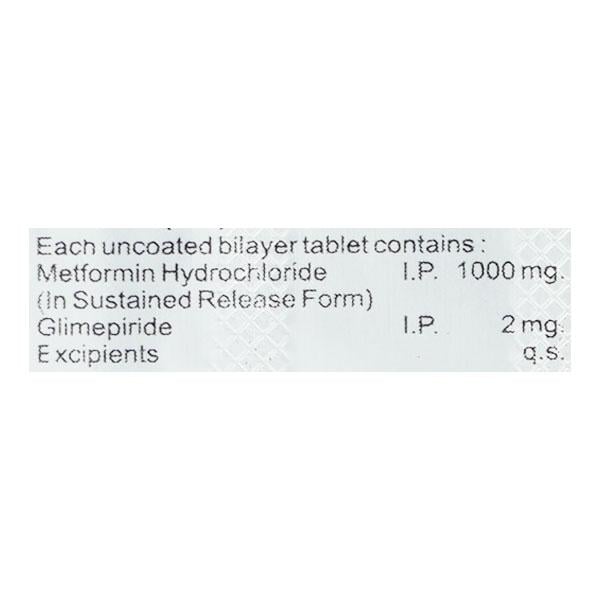 COGNIPRIDE M FORTE 2mg Tablet 10's
