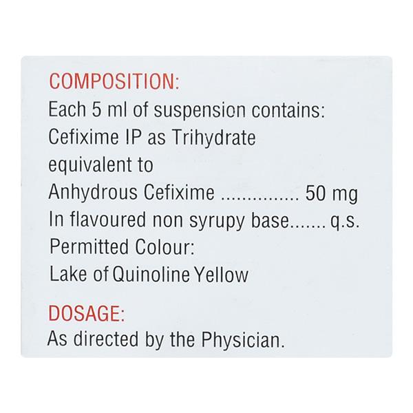 Zifi 50 Readymix Oral Suspension 50ml