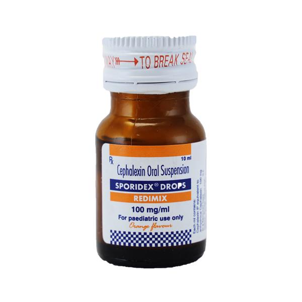 Sporidex Redimix Orange Flavour Drops 10ml