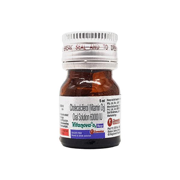 VITANOVA D3 NANO SUGAR FREE Solution 5ml