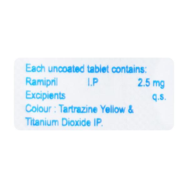 RAMIDAY 2.5mg Tablet 10's