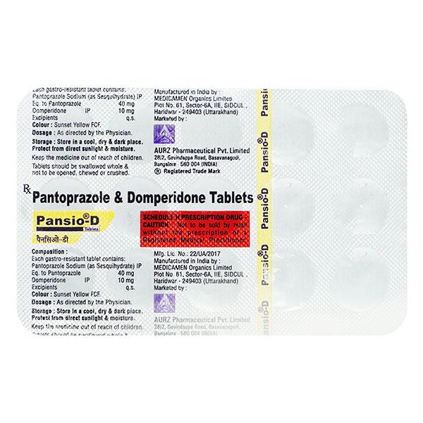 PANSIO D Tablet 15's