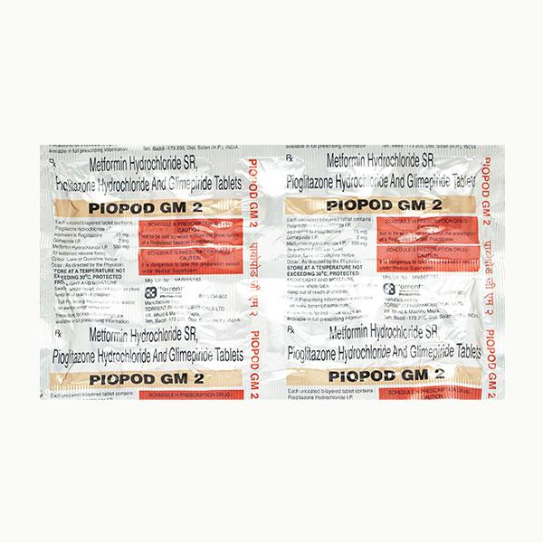 Piopod Gm2 Tablet 10'S