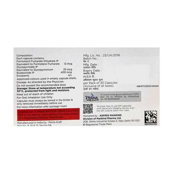COMBIHALE G DPI Capsule 10's
