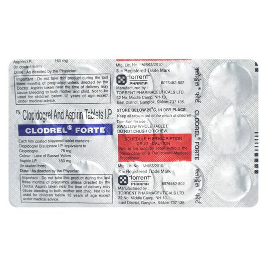 CLODREL FORTE Tablet 15's
