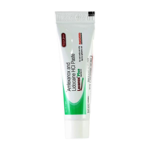 Lexanox Plus Sugar Free Oral Paste 5gm