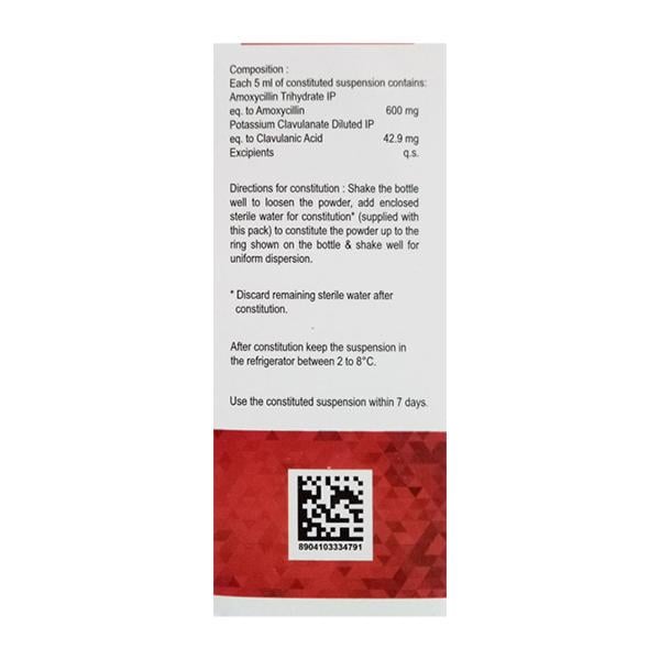 MOXIKIND CV ES Orange Flavour Dry Syrup 50ml