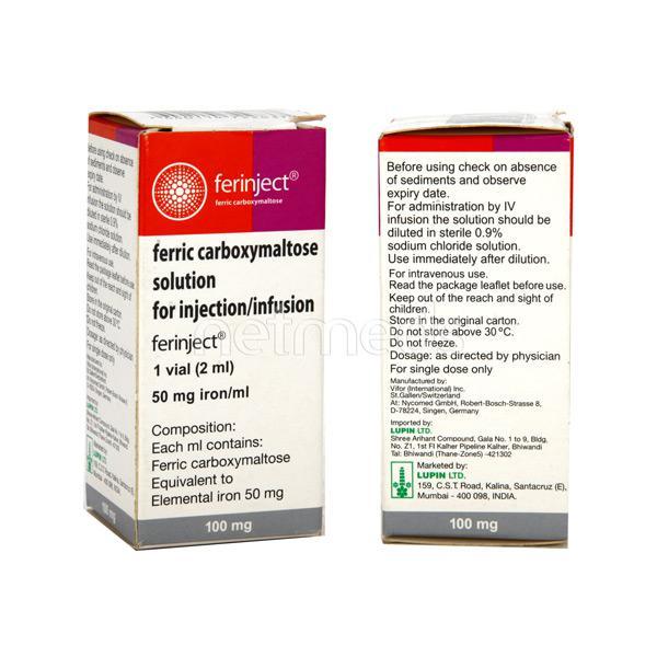 Ferinject 100mg Injection 2ml