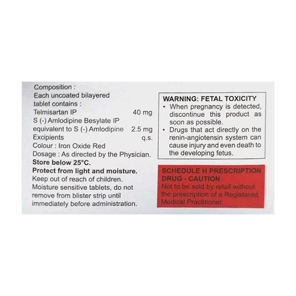 Temsan AM 2.5mg Tablet 15'S