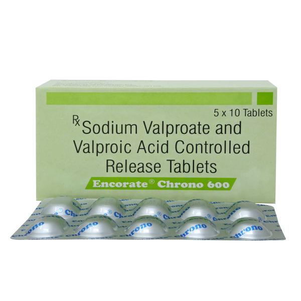 Encorate Chrono 600mg Tablet 10'S