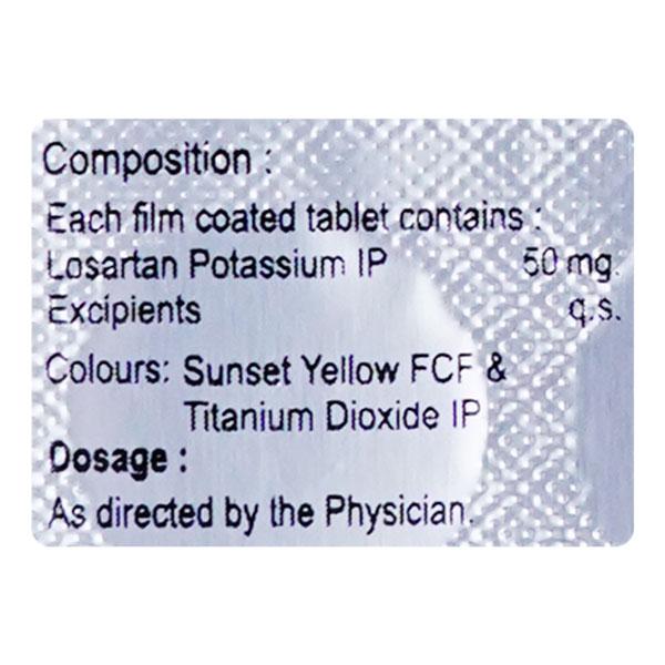 LOSANOL 50 Tablet 10's